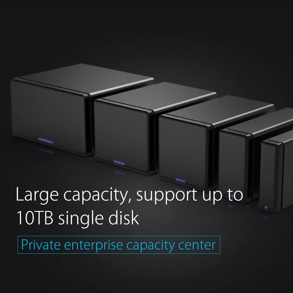 ORICO NS800U3 8 Bay USB3.0 жесткий диск Док-станция Поддержка 80 ТБ хранения USB3.0 5 Гбит/с UASP с адаптером 12 В инструмент HDD корпус
