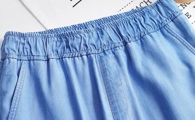 Джинсы Tencel женские повседневные модные весенние осенние летние широкие брюки с