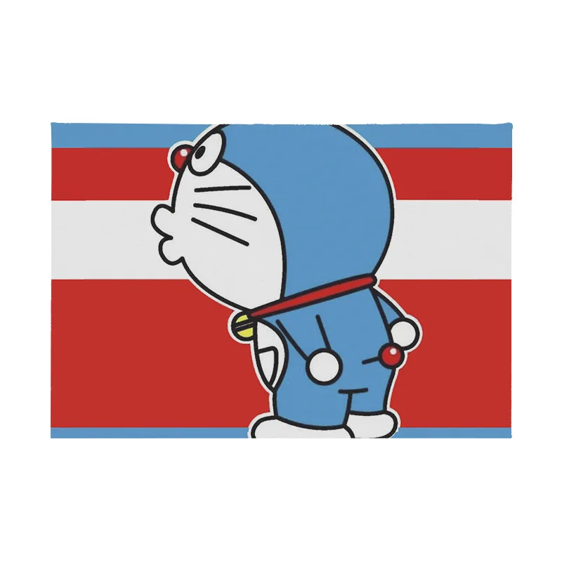 2 шт. студент Doraemon коврики Водонепроницаемая скатерть накладка с рисунками из мультфильмов столовые коврики подставки 45X30 см - Цвет: 1