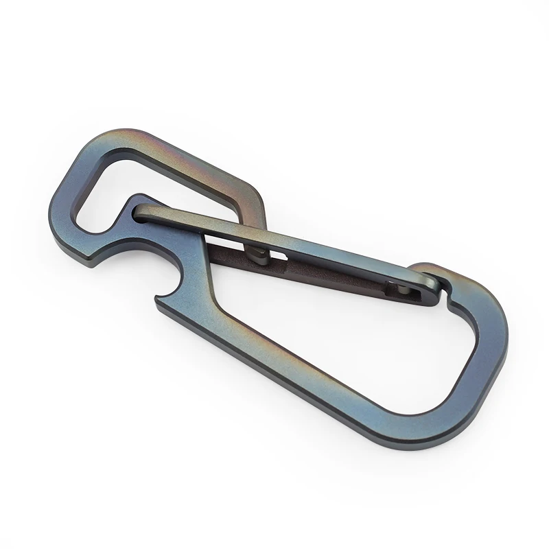 Открывалка для бутылок TC4 из титанового сплава пряжка ключей Мультитул
