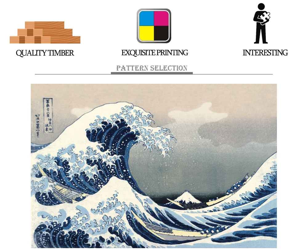 MOMEMO Great Wave Off Kanagawa Puzzle 150 шт. бумажный японский пейзаж головоломки взрослые старый мастер головоломки игрушки подарки для подростков