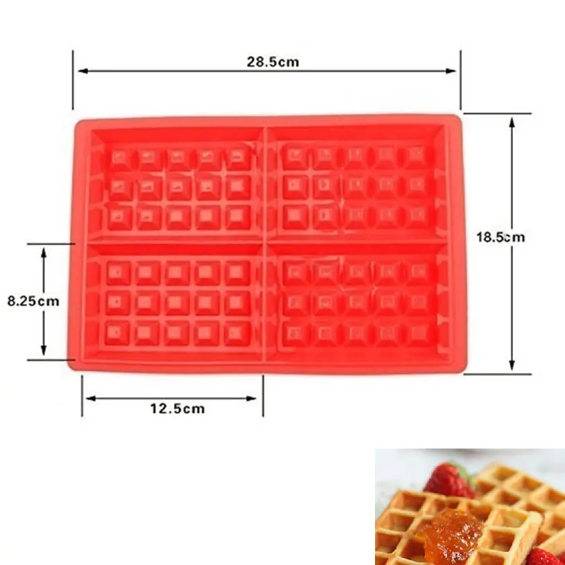 Цельнокроеное платье силиконовая для вафель булочка прессформы выпекания