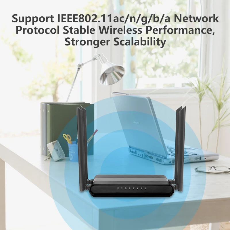 Последний 802.11AC гигабит беспроводной Wifi роутер 10/100 M/1000 M двухдиапазонный 5 ГГц точка доступа Wi-Fi hotpot маршрутизатор ZBT-WE4726