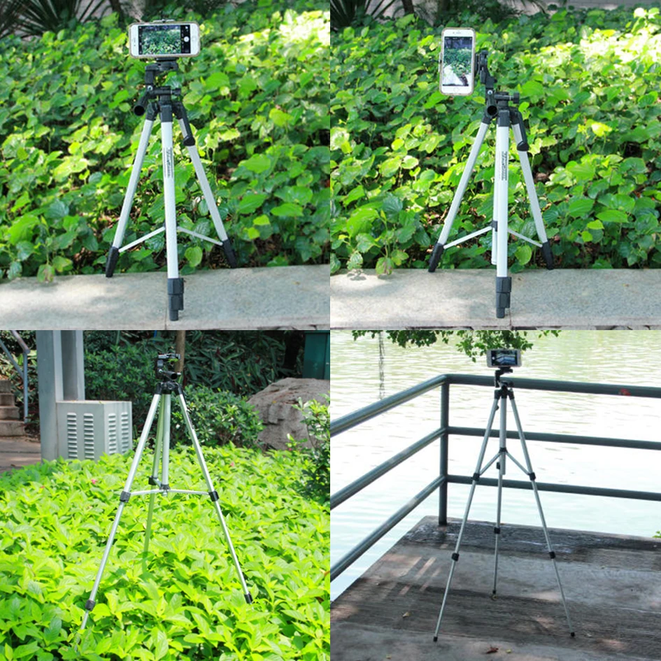 

ALUMOTECH Mini Tripod Stand for DSLR Digital Camera Smart Phone Video Studio Trip Shooting