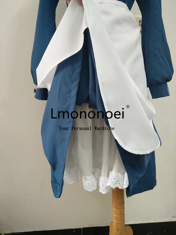 Lmononoei мобильный замок Хоя Софи Хаттер Косплей голубое платье костюм |