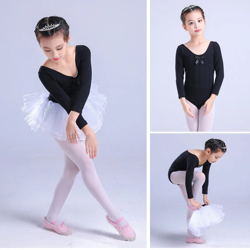 Professional Ballet Dance Outfits Children dance costumes kids Dress Pink Girls Gymnastics Leotard Dancewear tops / skirt | Тематическая