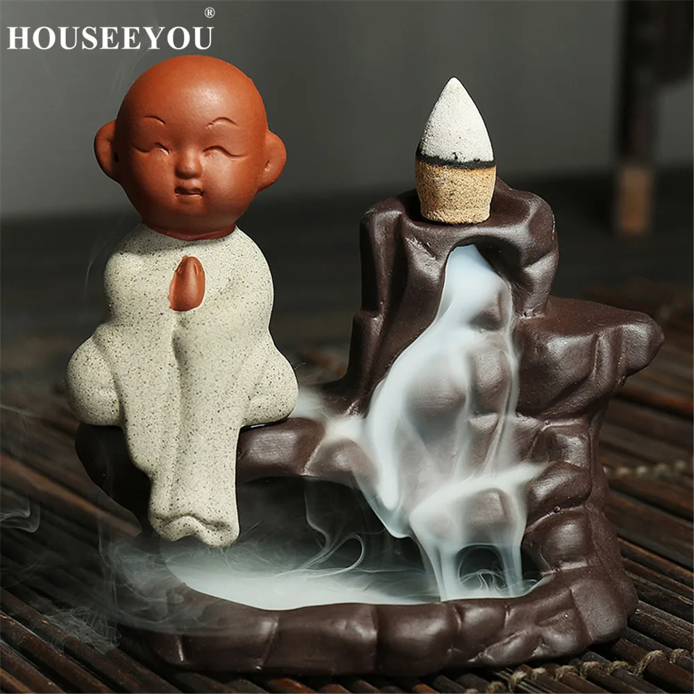 HOUSEEYOU маленький монах кенсер креативный домашний декор держатель для благовоний