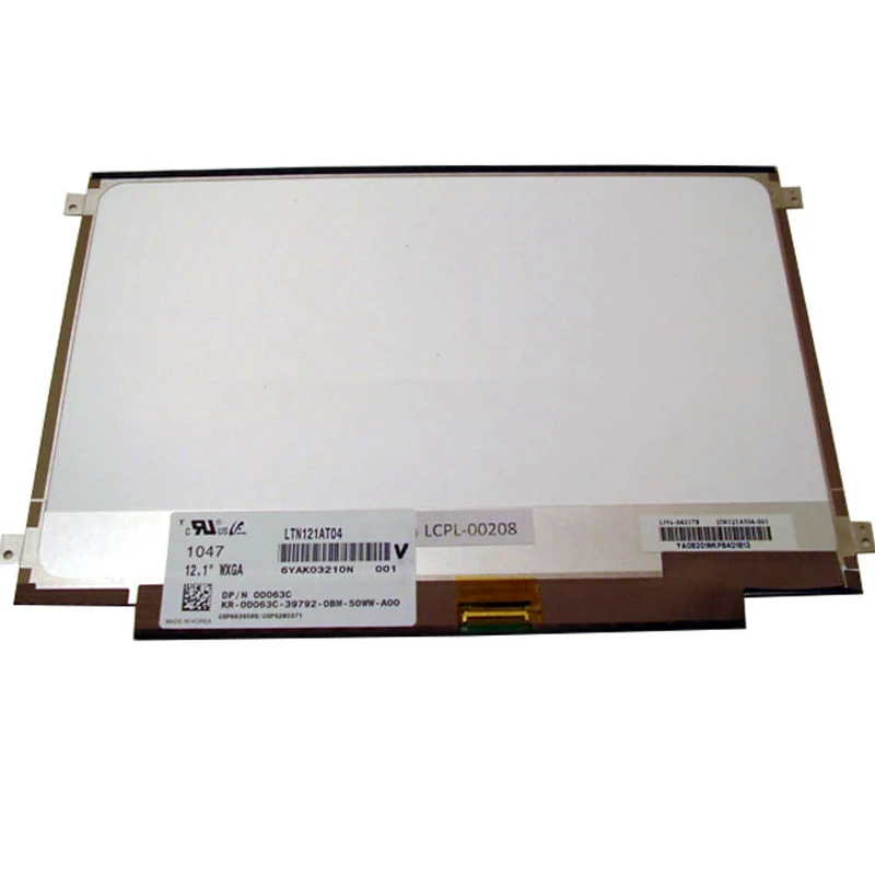 12 1 ''ЖК матрица для LTN121AT04 LTD121EWUD DELL E4200 1220 D420 D430 Замена ноутбука светодиодный