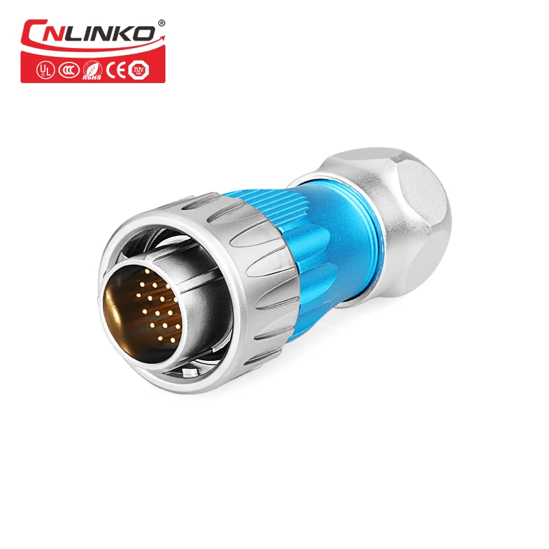 CNLINKO DH-24 серии 24 Pin Водонепроницаемый разъем IP67 штепсельной вилки Мужской Женский, Мощность кабель Панель крепление штепсельной вилки и розетки