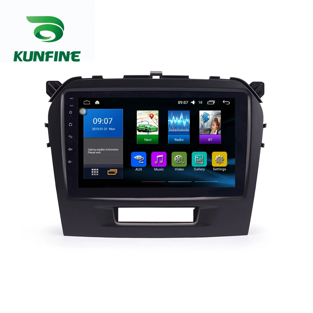 Восьмиядерный 1024*600 Android 10 0 автомобильный DVD GPS навигационный плеер Deckless стерео