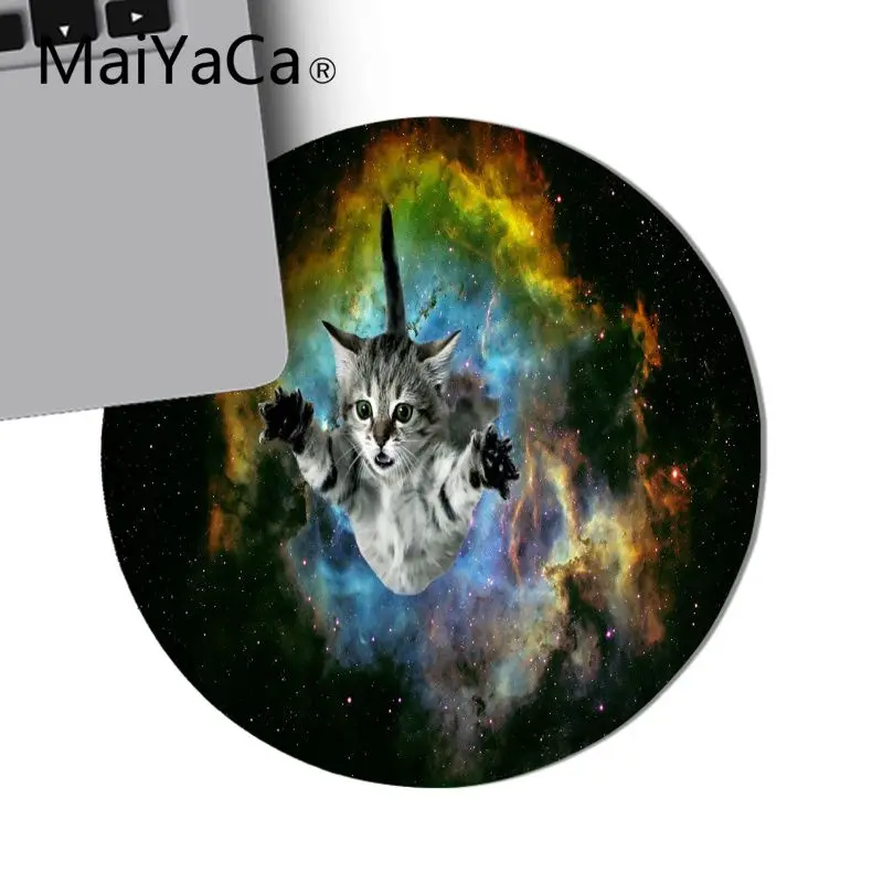 MaiYaCa Новое поступление забавная Милая космическая резиновая мышь для кошек