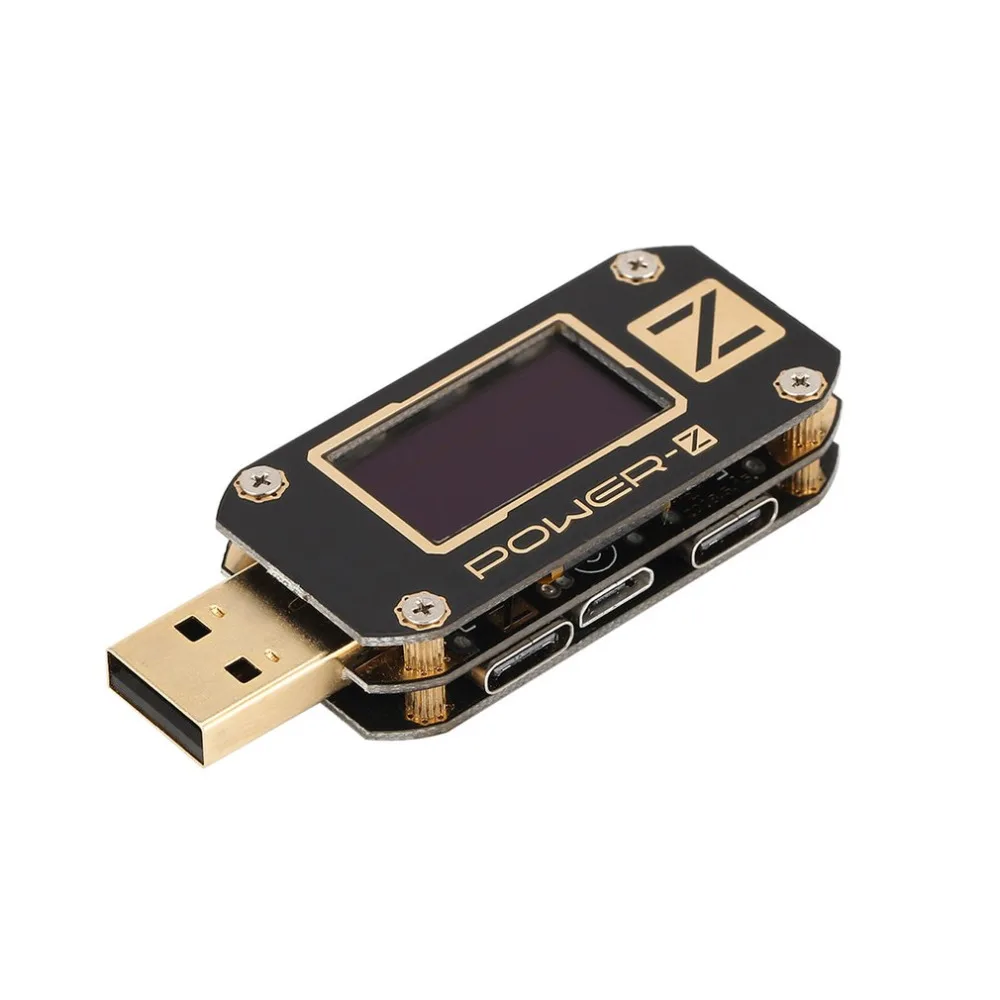 POWER-Z USB PD Тесты er KM001 Стандартный цифровой вольтметр Амперметр Вольтметр