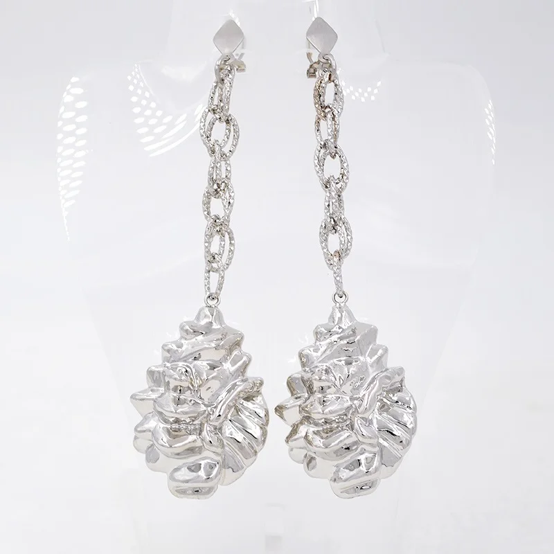 Длинные висячие серьги ZEADear модные ювелирные изделия 2020 для женщин медные