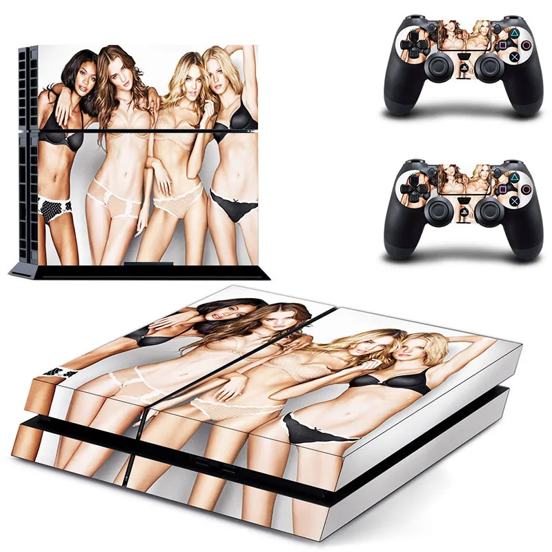 Аниме милые девушки PS4 кожи Стикеры наклейка для Игровые приставки 4 консоли и 2