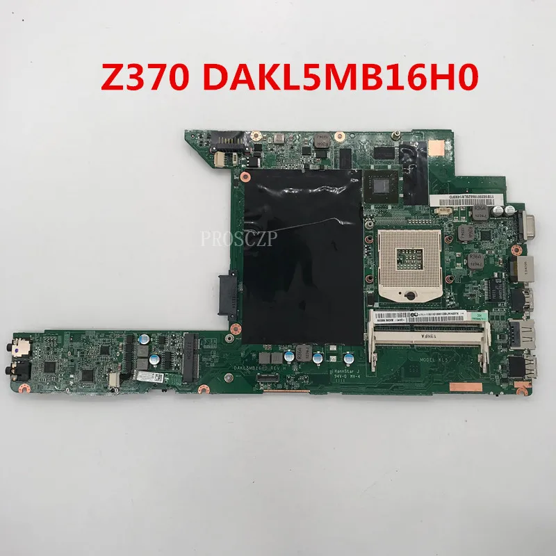 Бесплатная доставка материнской платы ноутбука Z370 DAKL5MB16H0 100% хорошо