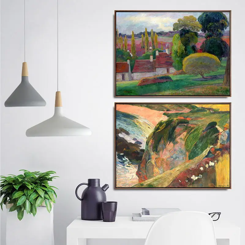 Украшение дома художественные настенные картины Фро гостиная холст с печатью