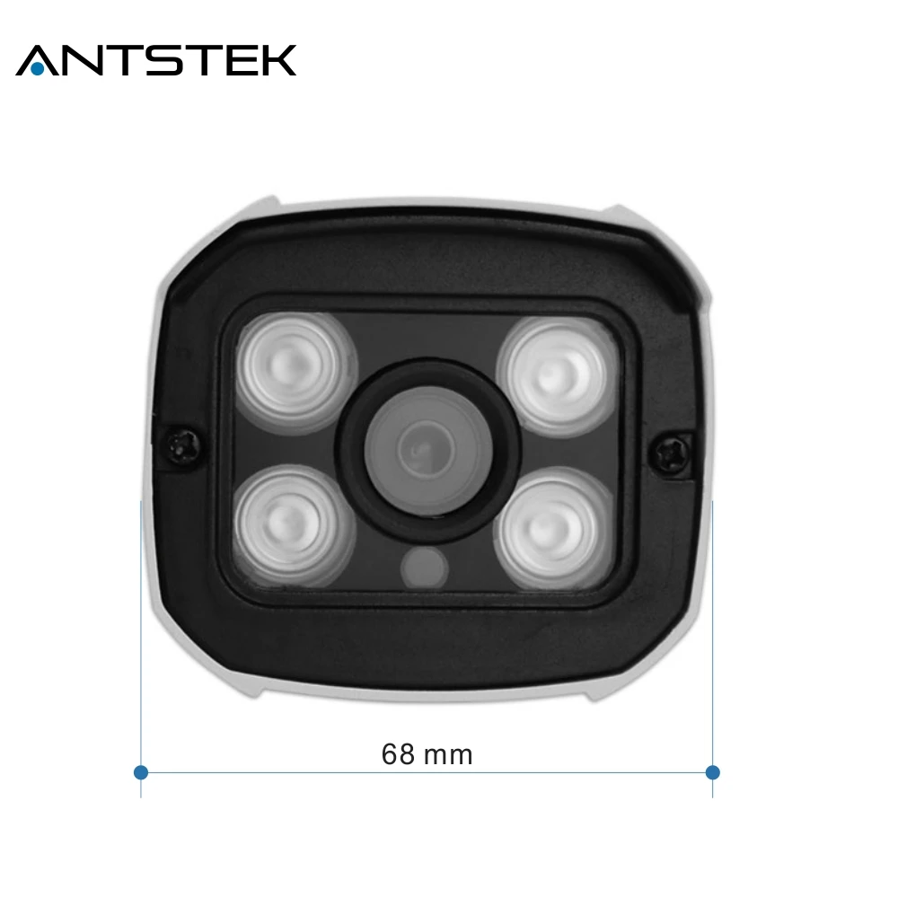 ANTSTEK Full HD 1080 P H.265 Onvif Открытый 2MP Инфракрасный Пуля IP Камера с аудио в Интерфейс