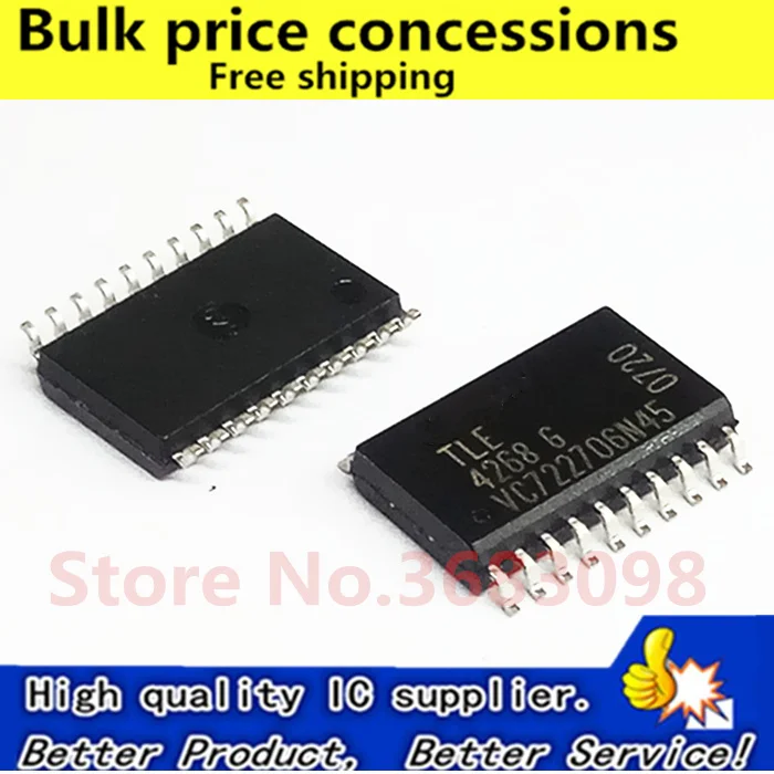 

Free Shipping 5pcs/lots TLE4268 TLE4268G SOP-20