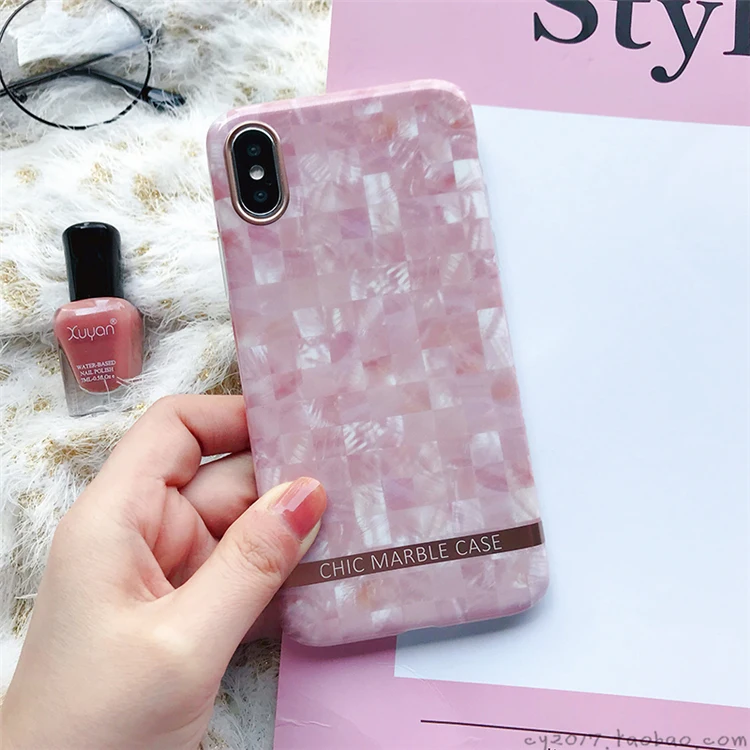Для iPhone 8 Plus чехол для телефона золотая линия Мрамор каменные изображения ТПУ