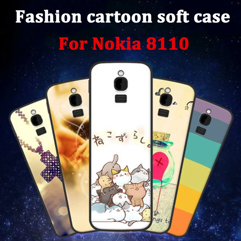 2 шт. для Nokia 8110 чехол Мягкие Чехлы Nokia8110 Чехол на телефон с изображениями героев