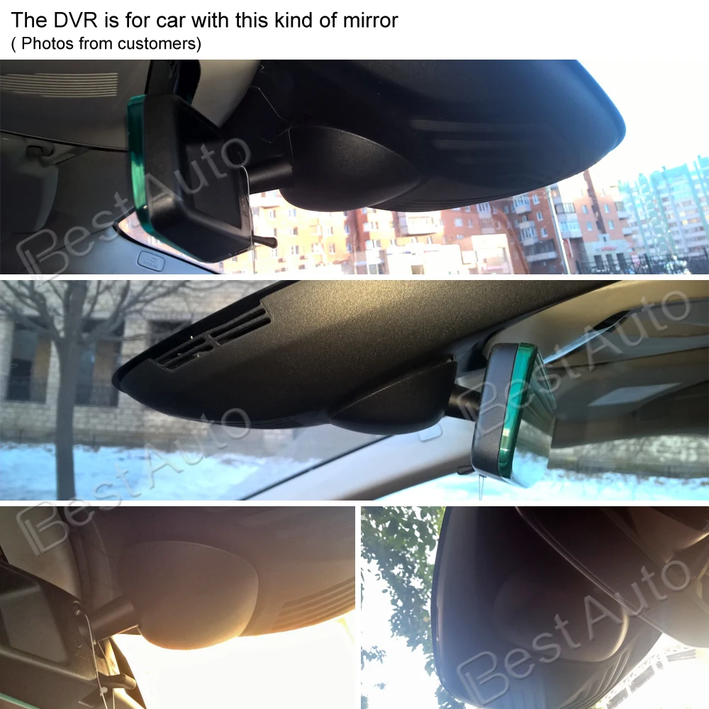 Цифровой видеорегистратор 1920*1080P с Wi-Fi и управлением через приложение для Volvo V40