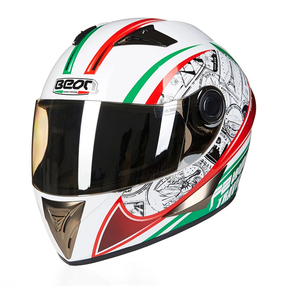 Новый мотоциклетный шлем для гонок полный лица Casco moto cicleta Capacete Kask шлемы