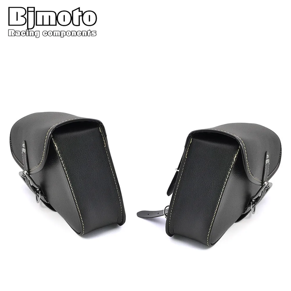 Сумки для мотоцикла BJMOTO сумки седла из искусственной кожи сумка инструментов