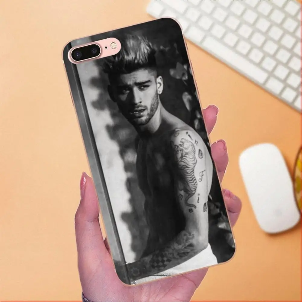 Милый топ для мальчиков Zayn Malik Apple iPhone 4 5 5C 6 6S 7 8 Plus X XS Max XR мягкий художественный