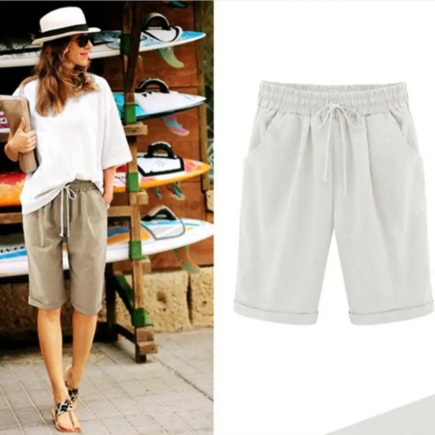 Брюки женские летние/осенние однотонные до колен|colored pants|knee length trouserspants knee |