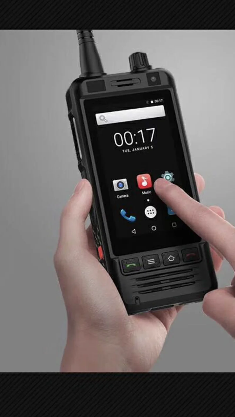 Аналоговая+ WCDMA GSM сеть портативная рация SIM карта wifi bluetooth портативная рация с сенсорным экраном