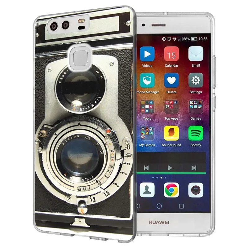 Для Huawei P9lite/P8 Lite 2016 2017 Y5 II 2 Y5ii/Y6 Compact/Honor 5A LYO-L21 Мягкий ТПУ силиконовый прозрачный