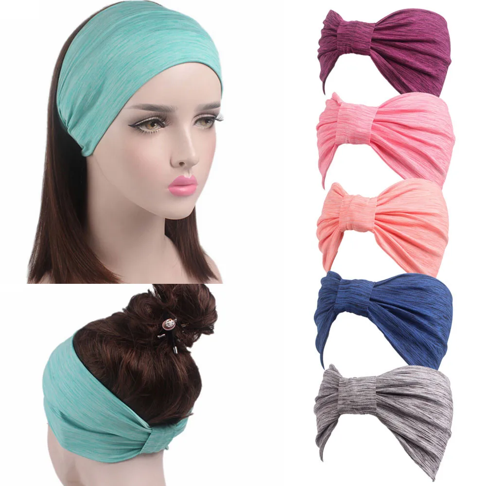 Женская спортивная повязка для йоги эластичная головы 2019 Новое поступление