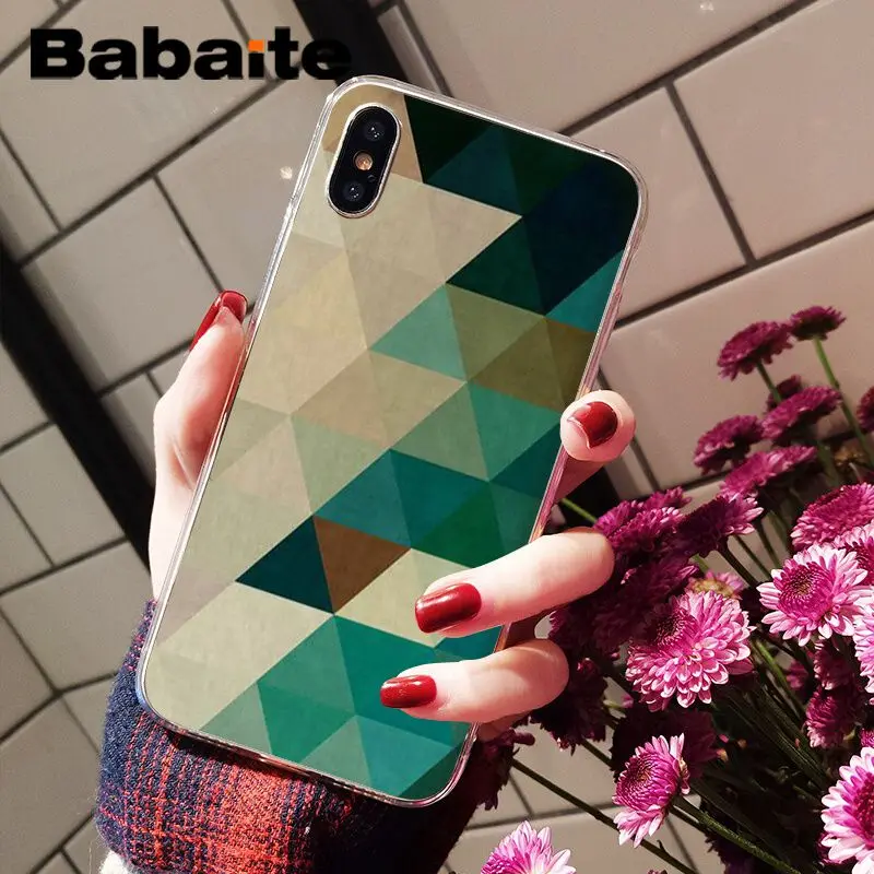 Мягкий чехол для телефона Babaite Marble Line на заказ iPhone 8 7 6 6S Plus 5 5S SE XR X XS MAX | Мобильные