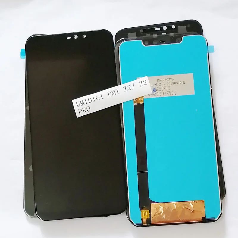Для 100% оригинальный UMIDIGI Z2 Pro ЖК дисплей + сенсорный экран в сборе дигитайзер