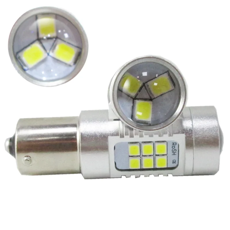 2x Высокая мощность 21 Вт 1156 BAU15S BA15S 21LED Samsung 2835 21smd CANBUS обратного резервного