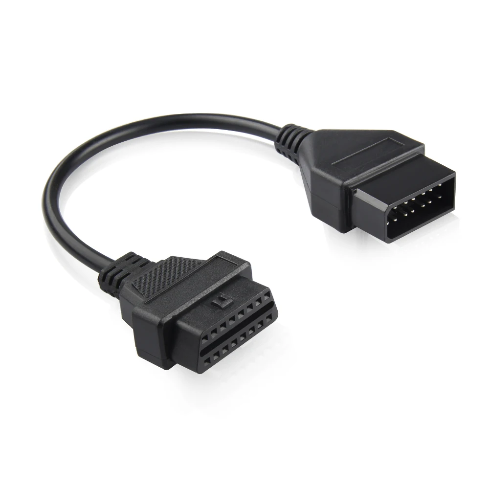 14 контактов в OBD OBDII 16 для Nissan Женская лампа|Диагностические сканеры автомобиля| |