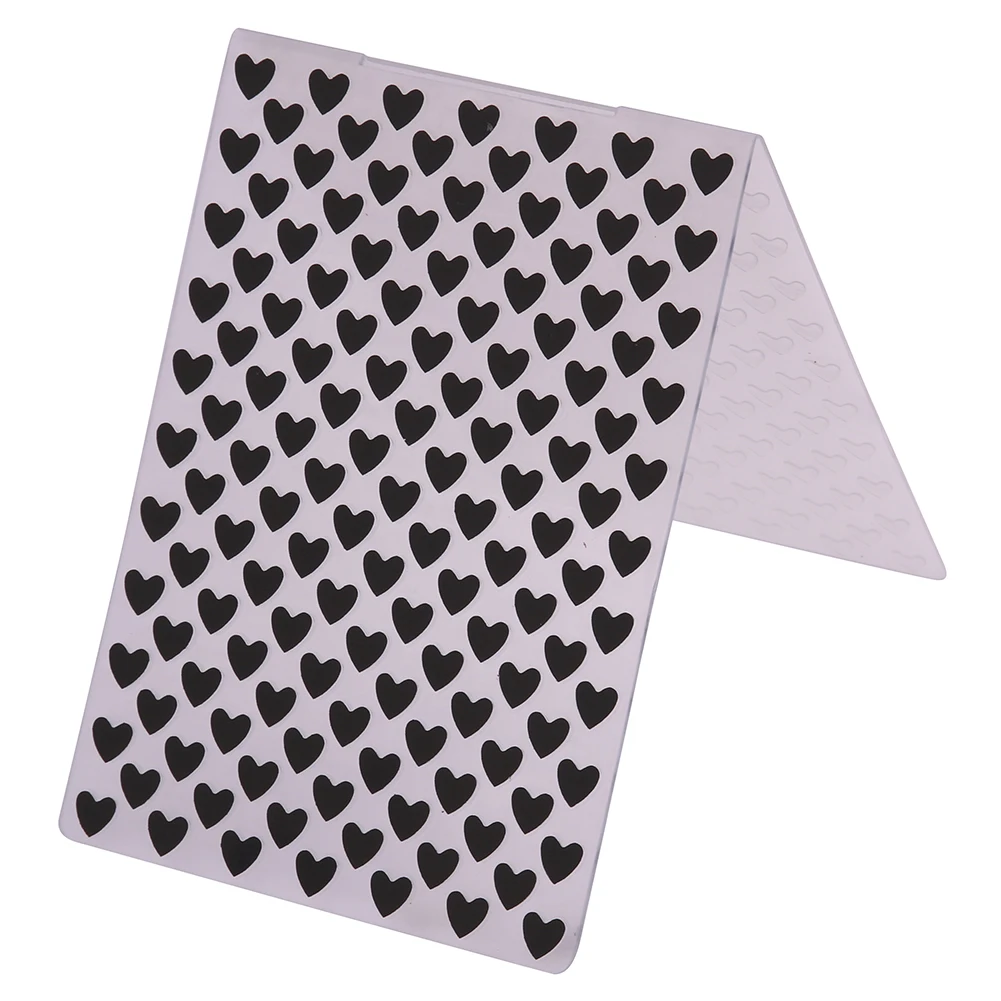 Plastic Embossing Folder Heart Pattern Clear Stamps for DIY Scrapbooking Photo Album Paper Cards Making Dies Craft | Дом и сад