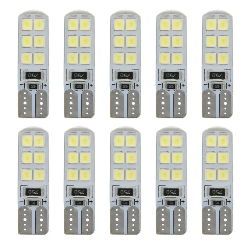 2 шт. энергосберегающие T10 12SMD LED 12В Супер яркие фары для автомобиля грузовика