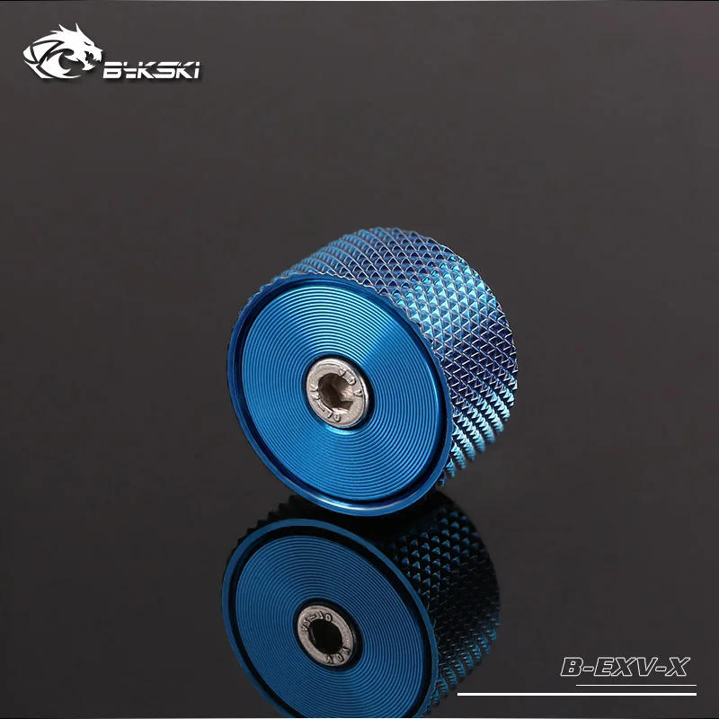 BYKSKI синяя версия G1/4 разъем/фитинг шланга/OD14mm фитинг для жесткой трубки/фильтр/термометр/поворотный фитинг/переключатель воды