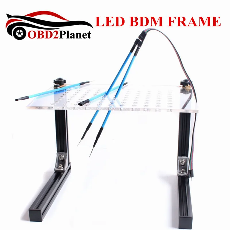 2017 выпуск полный набор LED BDM Рамка с сеткой и 4 щуп ручки для FGTECH BDM100 KESS KTAG K TAG ECU