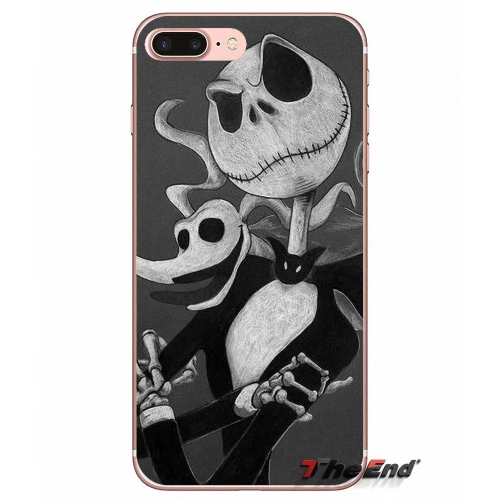 Кошмар перед Рождеством Джек Салли чехол для Apple iPhone X 4 4S 5 5S SE 5C 6 6S 7 8 Plus 6Plus 7plus 8plus