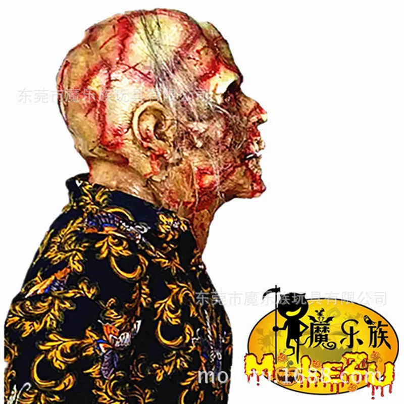 Halloween Horror biohazard demon skull mask bloody rot zombie ghosts secret rooms haunted houses props | Дом и сад
