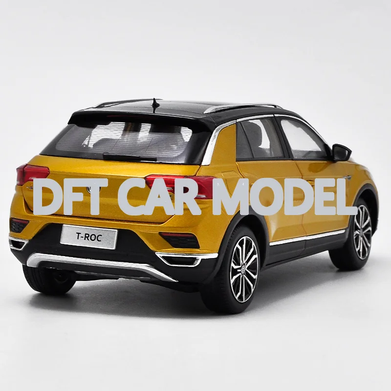 Литья под давлением колеса 1:18 сплав игрушечный автомобиль модель T-ROC 280STI