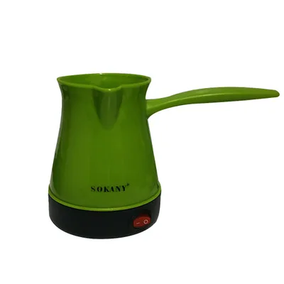 Green MICCK Электрический чайник из нержавеющей стали для кофе, бариста, инструменты, Мока, кастрюли для кухни, Кофеварка, кувшин с выраженным молоком - Цвет: Green