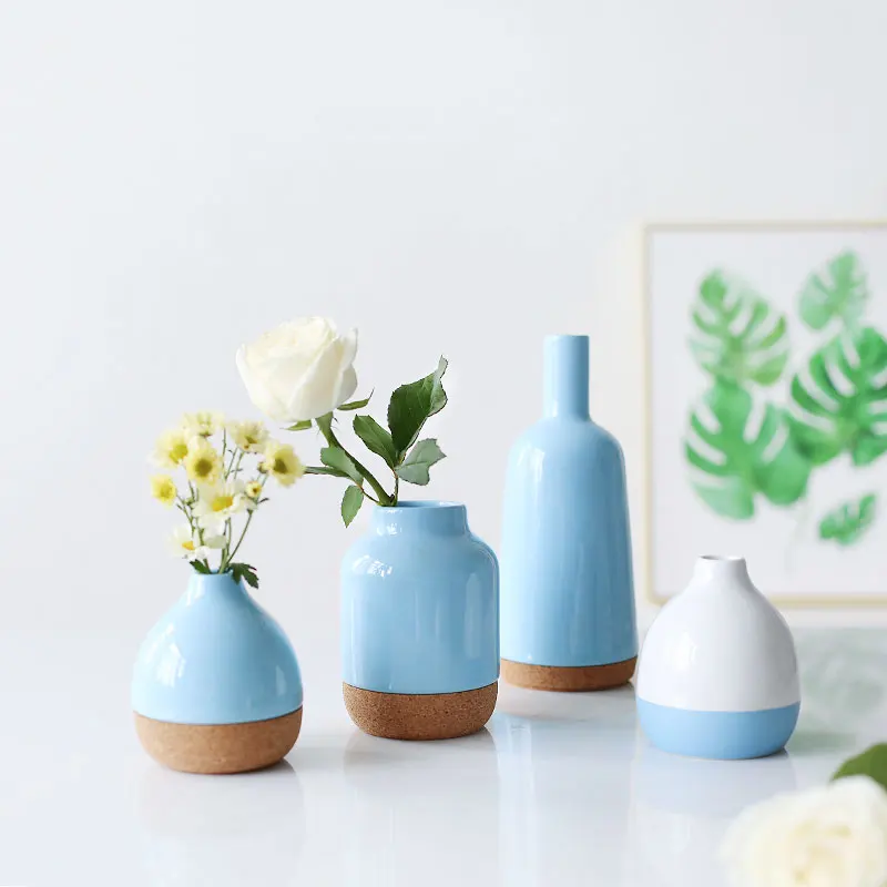 1 шт. декоративные керамические вазы в современном стиле|vase home|ceramic vase whiteceramic |
