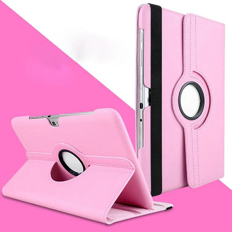 Чехол для планшета samsung Galaxy Tab 2 P5100 P5110 P7500 P7510 10,1 вращающийся на 360 Градусов Кожаный защитный чехол для планшета