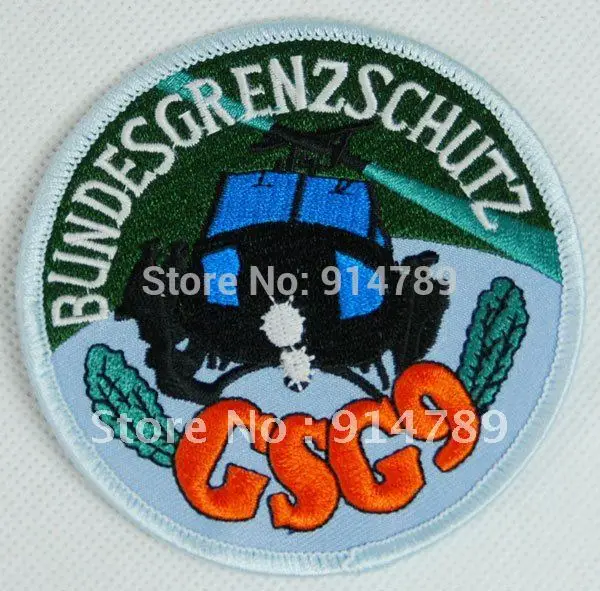 Немецкая вышитая нашивка GSG9 32293|embroidered patches kids|embroided clothespatch letter |