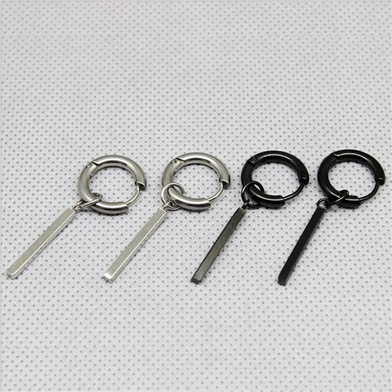 Оригинальный ea для мужчин Нержавеющая сталь Мода кулон серьги ребята серьга