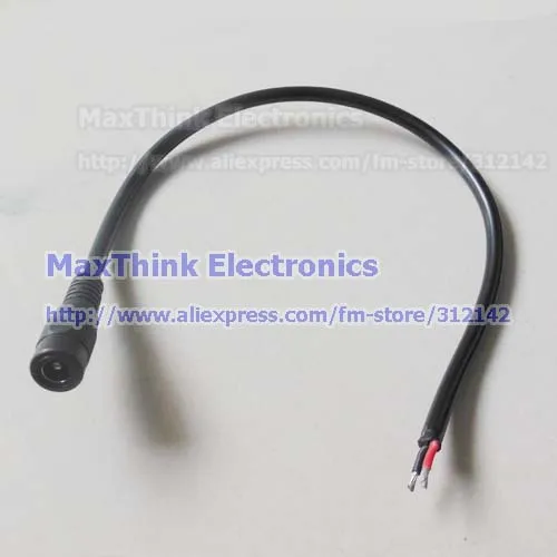 Высокое качество DC разъем питания свинца 2 1 мм гнездо CCTV камера Pigtail Jack кабель 5 5x2