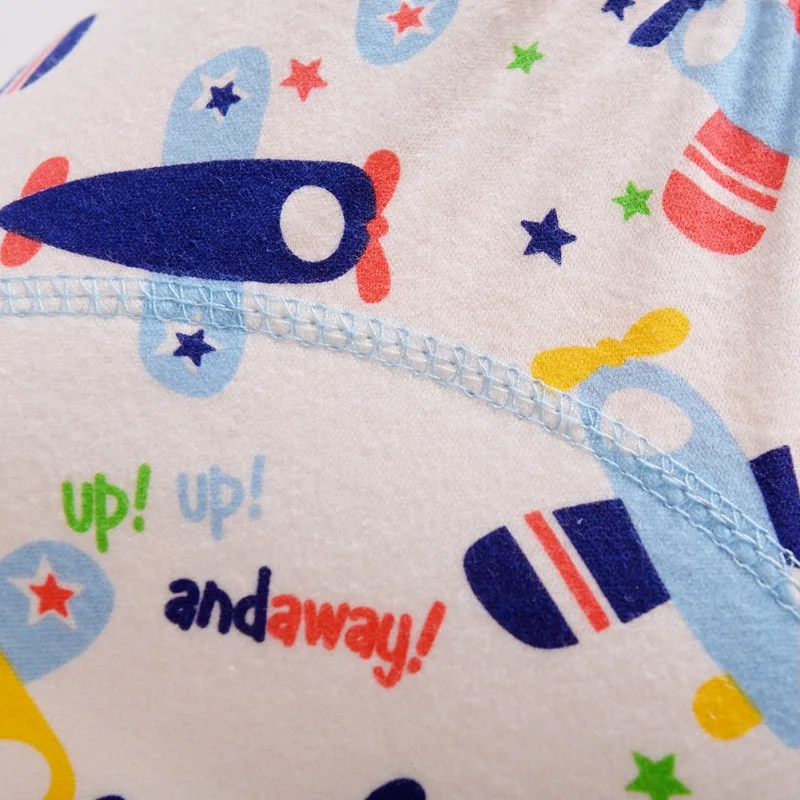 1Pcs Cute Baby Cotton Training Pants Panties Baby Diapers Reusable Nappies Cloth Diaper Washable Infant Children Underwear Nappy